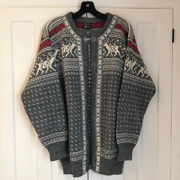 DALE OF NORWAY NEW WOOL SWEATER - Picture 1 of 7